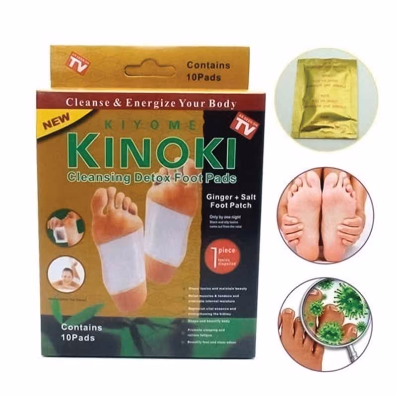 For fast delivery book your products. Detox Foot Patch Golden - Cover image